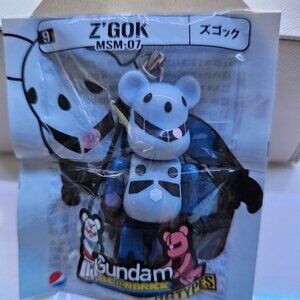 Medicom Bearbrick Gundam "Z'GOK" Vol 2 Pepsi NEX 70% Toy Keychain Mini Figure